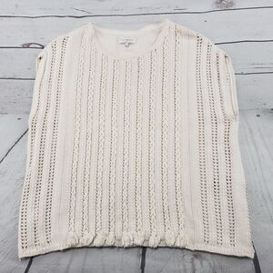 Lucky Brand Sweater Vest Size XS Knit Sweater Used